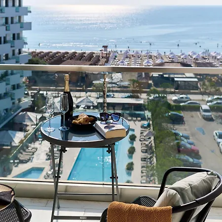 Lägenhet Panoramic Sea View Infinity Pool &